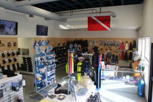 inside store