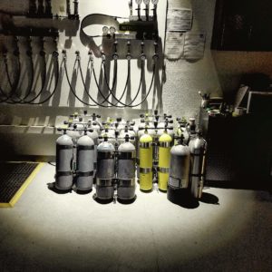 dive alaska fill station tanks