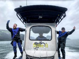 dui diving scuba alaska rhib drysuit excursion